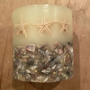 NWT Artisan Rosey Ring Sea Star Shell 🐚 candle Mother’s Day Any occasion gift